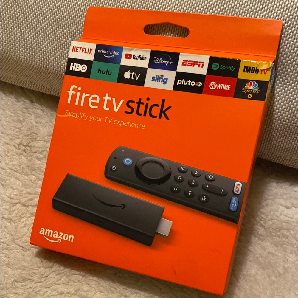 SOLD Amazon Fire TV Stick - Black 3rd Gen. NIB. Unopened